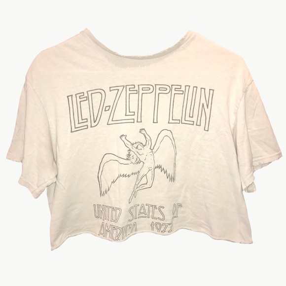 led zeppelin t shirt brandy melville